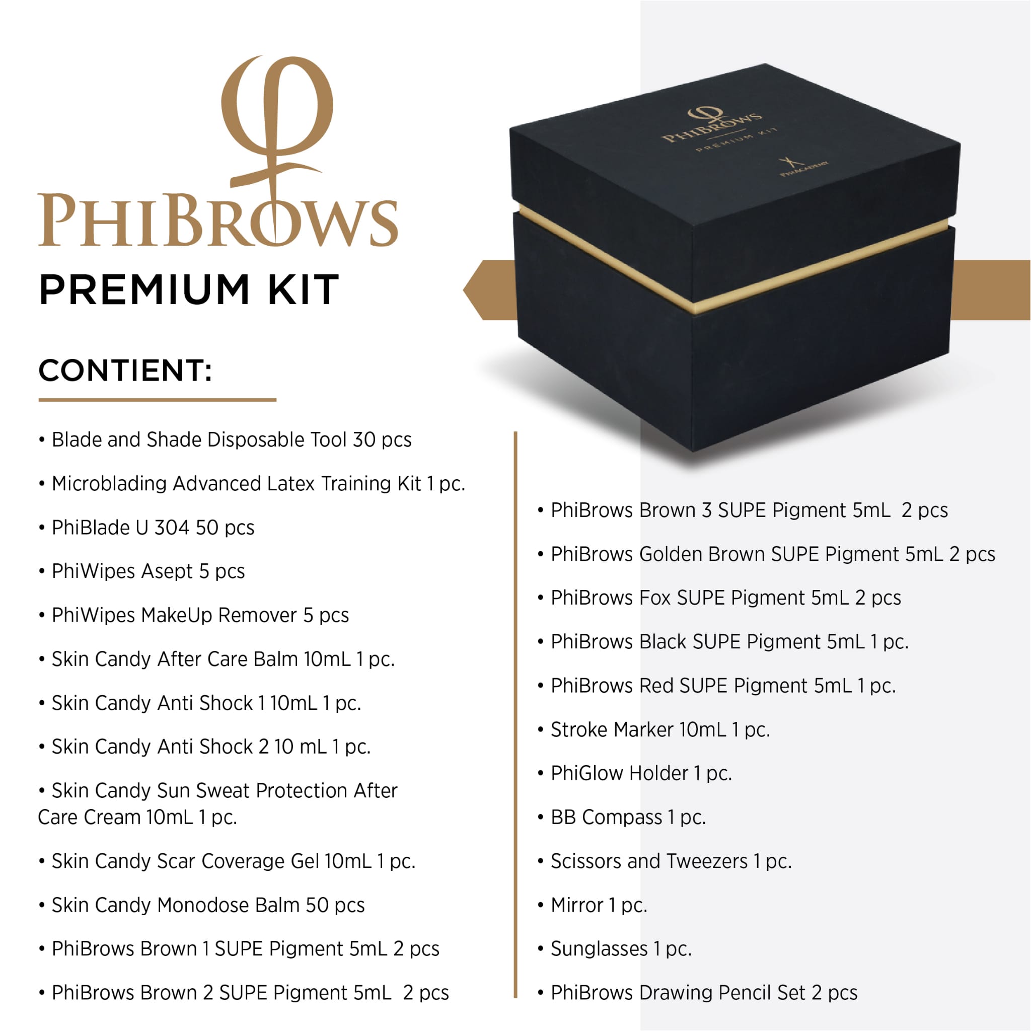 Contenu formation Microblading PhiBrows